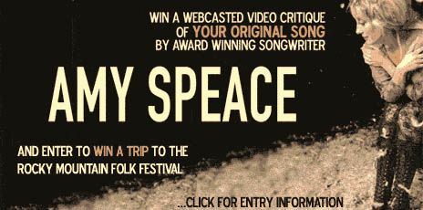 Introducing the “Amy Speace Critiques” Web-series