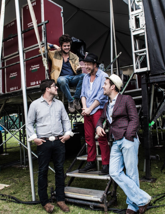 Cover Shoot: Mumford & Sons