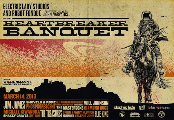 Heartbreaker Banquet Announces SXSW Lineup With Jim James, Shovels & Rope, More
