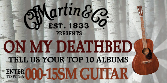 Enter the January/February 2014 On My Deathbed Contest