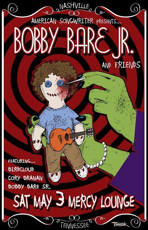 American Songwriter Presents: Bobby Bare, Jr. And Friends at Mercy Lounge on May 3