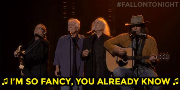 Watch Jimmy Fallon (As Neil Young) And CSN Cover Iggy Azalea’s “Fancy”