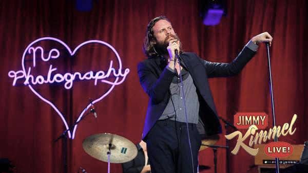 Father John Misty Performs on Kimmel