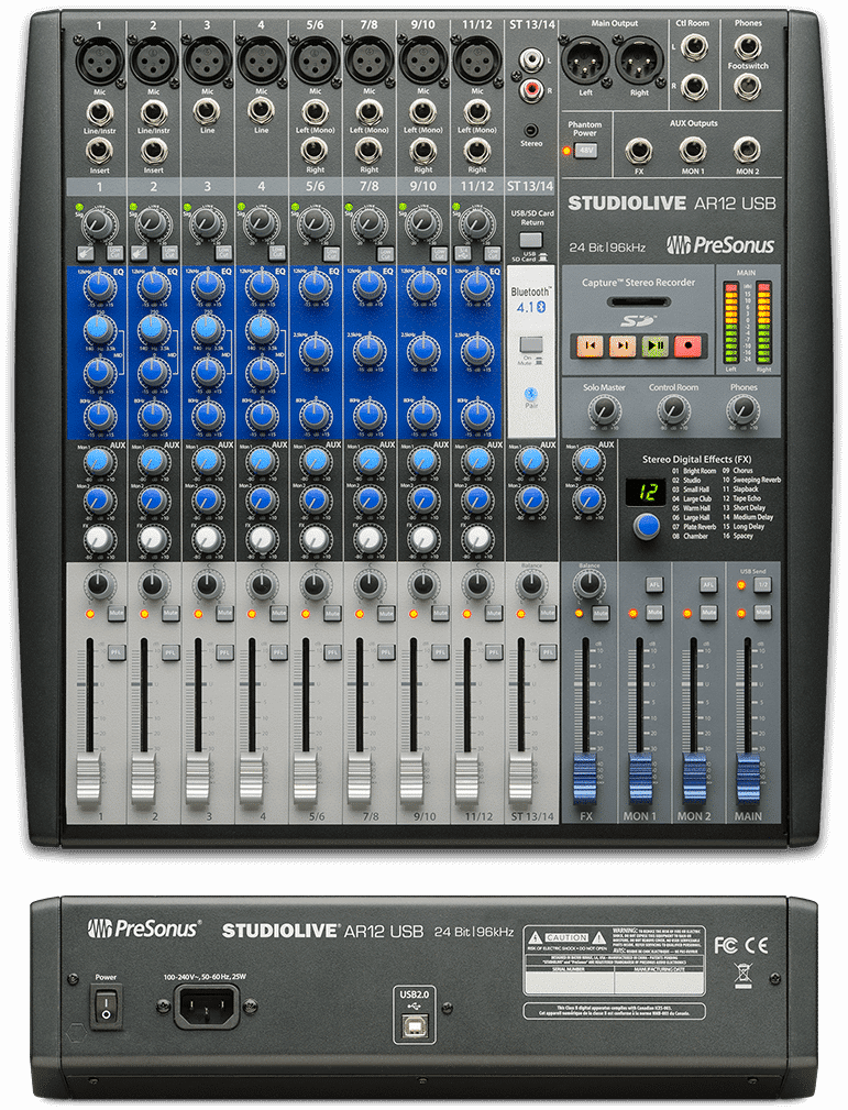 PreSonus StudioLive AR12 USB review