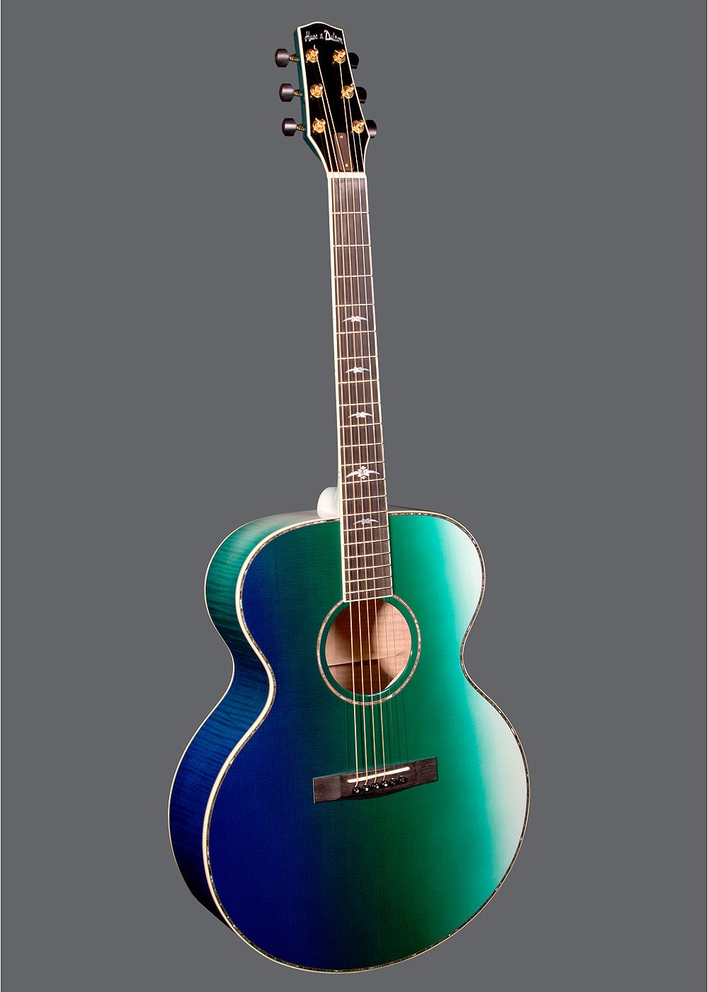 Huss and Dalton MJ Custom Tropical Sand Acoustic Guitar Review