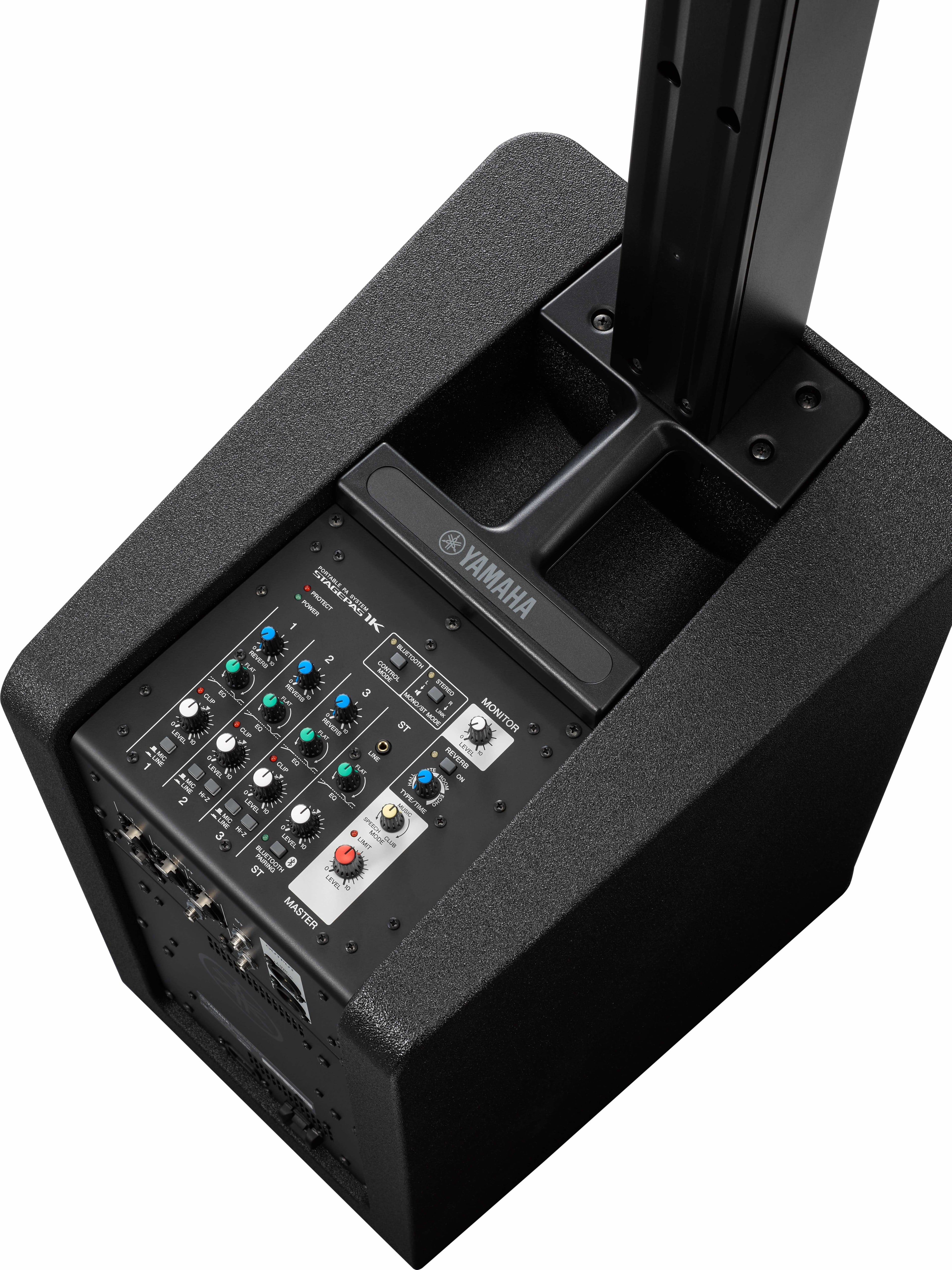 Yamaha STAGEPAS 1K Offers Enhanced Portability and Power With Remote Editing App for All-in-One PA System