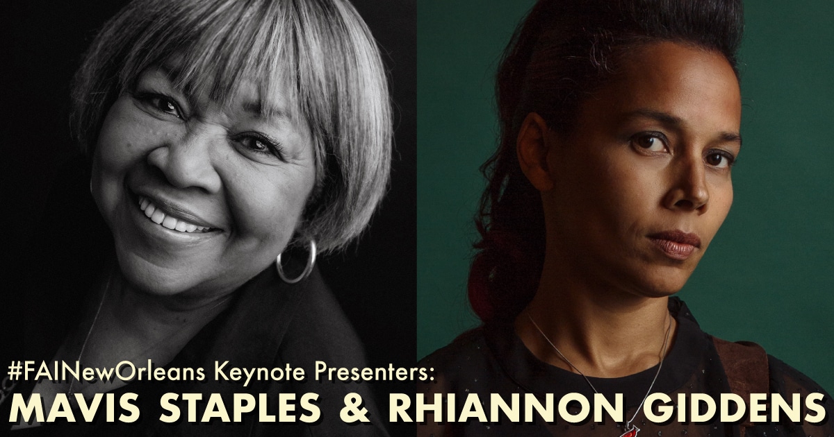 Mavis Staples And Rhiannon Giddens Named As Keynote Speakers For 2020 Folk Alliance International Conference