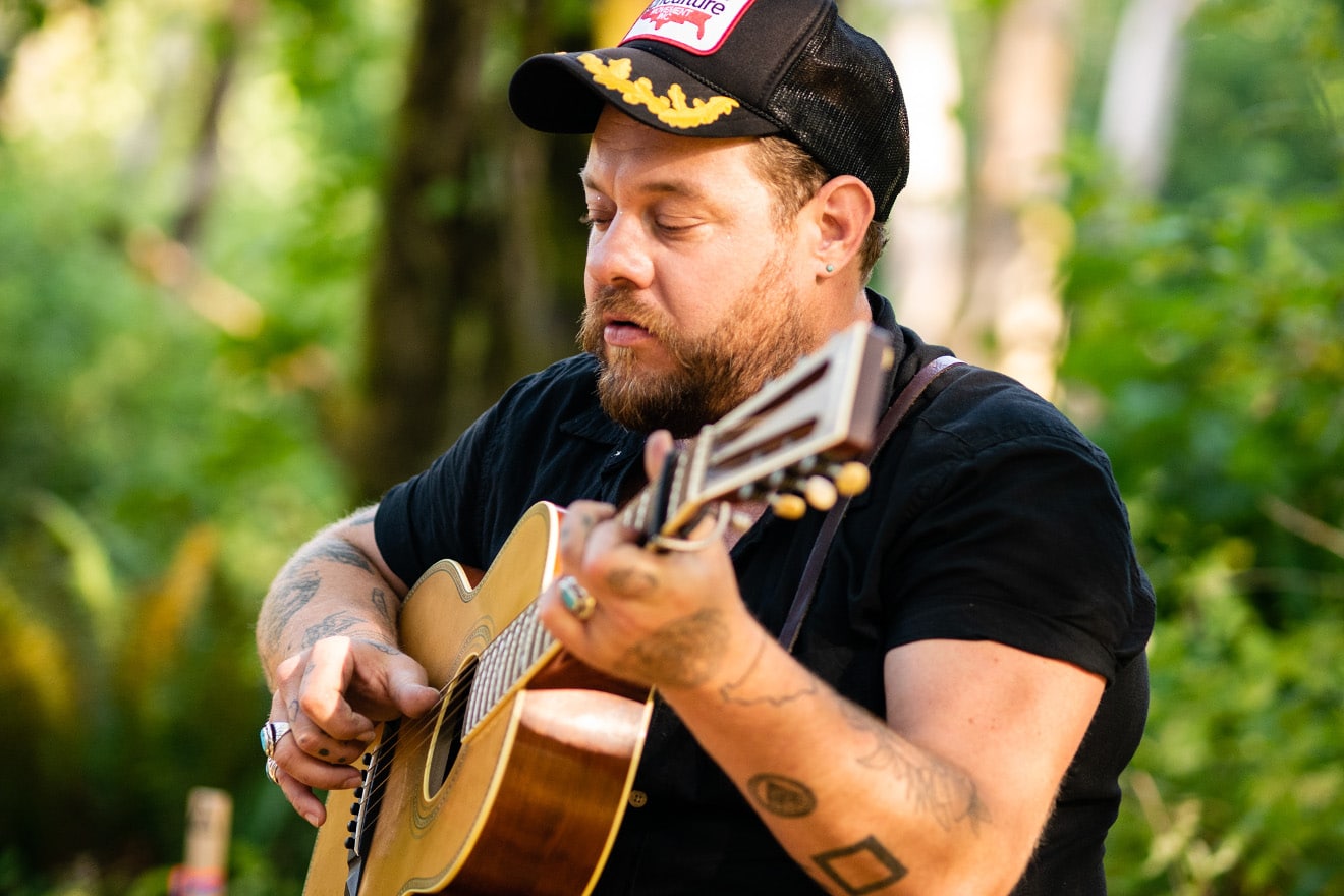 Nathaniel Rateliff Plays “And It’s Still Alright” at the Pendarvis Farm