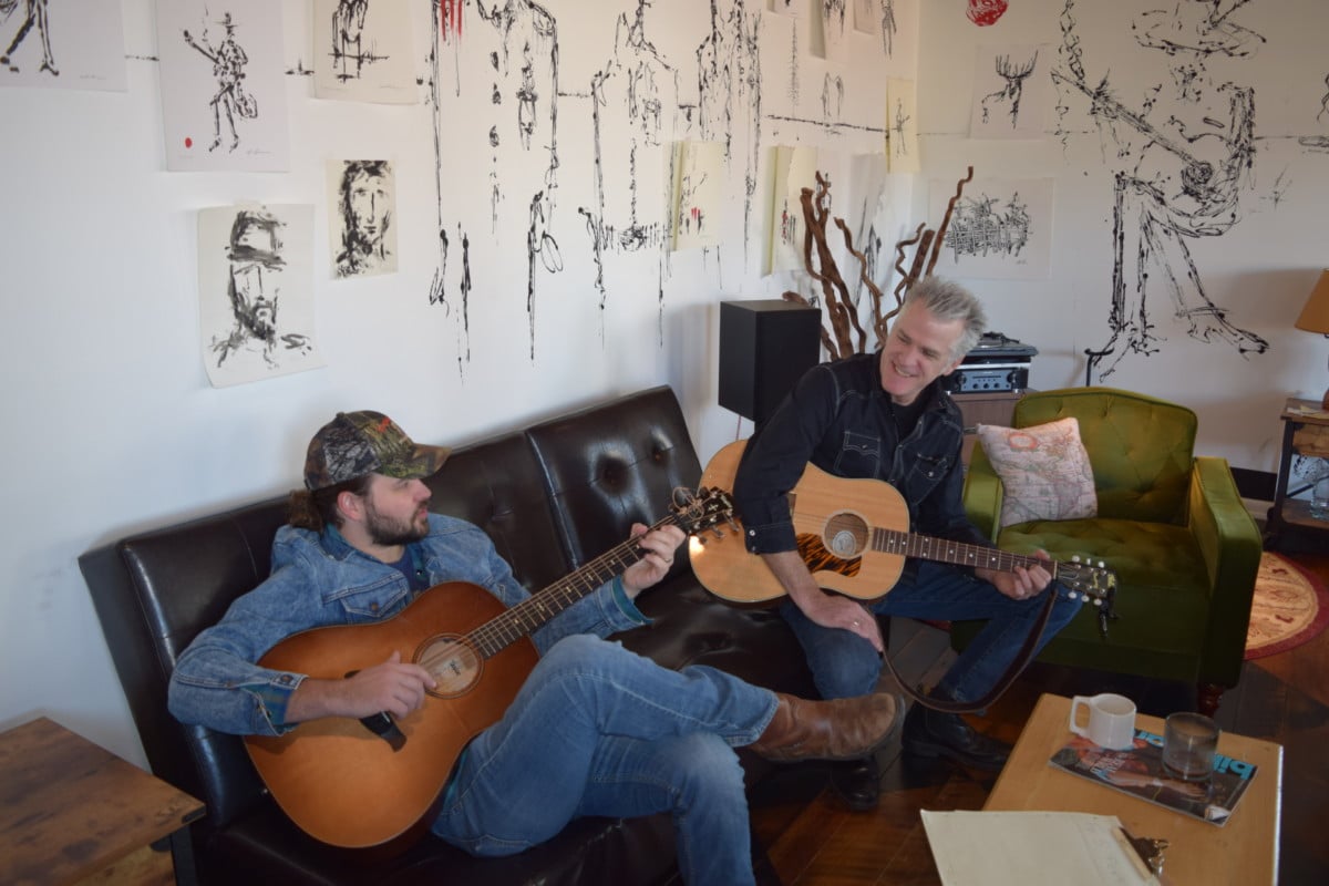2019 Lyric Contest Winner Mike Guiney Has “Dream Co-Write” With Brent Cobb, Records Demo at OmniSound Studios