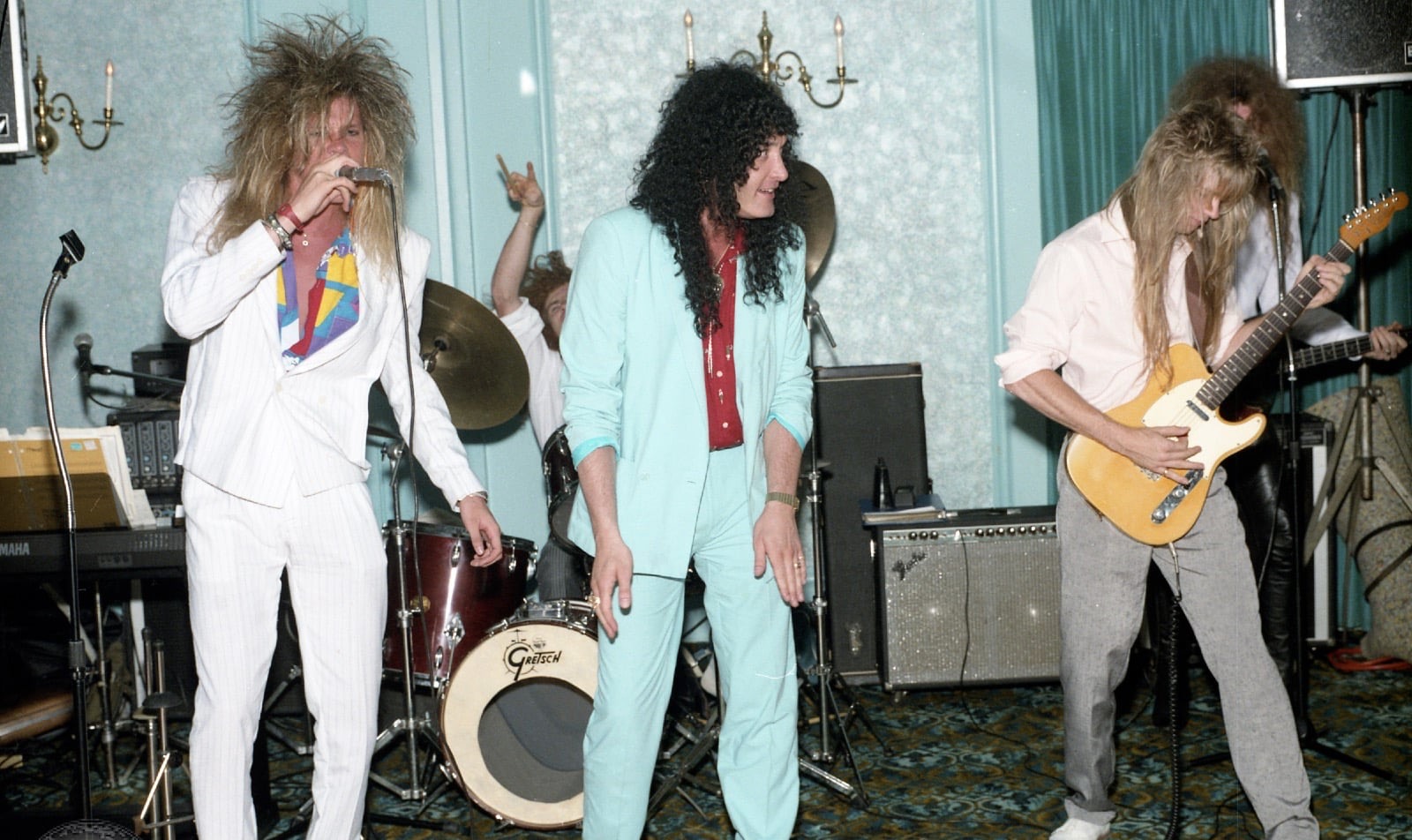 Watch Pre-Fame Sebastian Bach and Zakk Wylde Crash The Stage At Photographer Mark Weiss’ 1987 Wedding