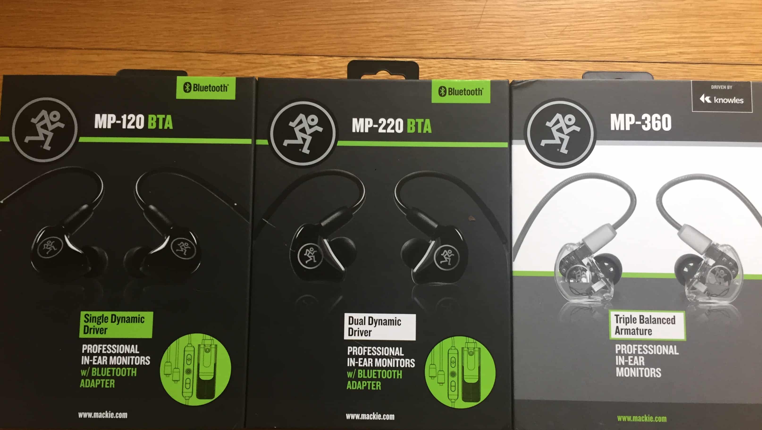 Gear Review: Mackie MP-Series Professional In-Ear Monitors