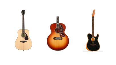 acoustic guitars