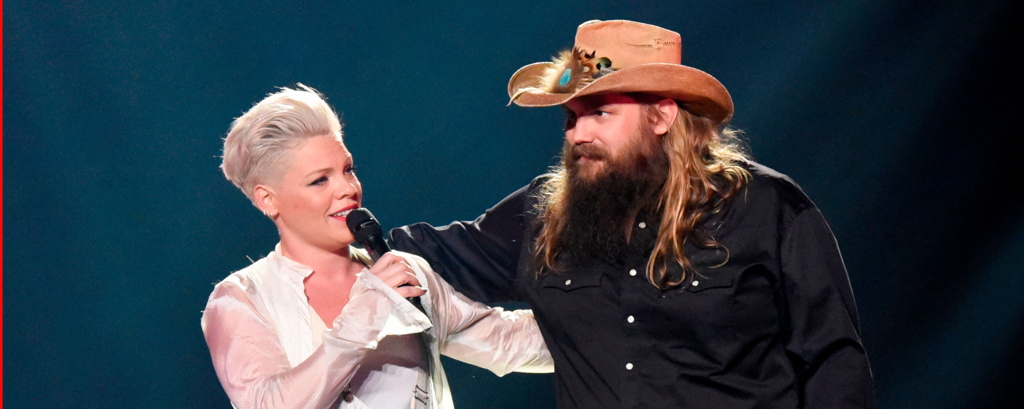 P!nk and Chris Stapleton’s “Just Say I’m Sorry” Named Crossover Song of 2023 at People’s Choice Country Awards