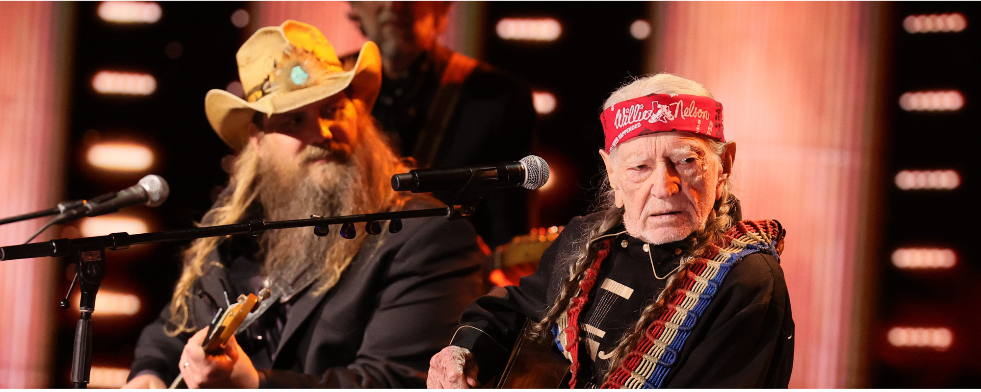 Chris Stapleton Says Honoring Willie Nelson at Rock Hall Induction Is “One of My Favorite Musical Moments”