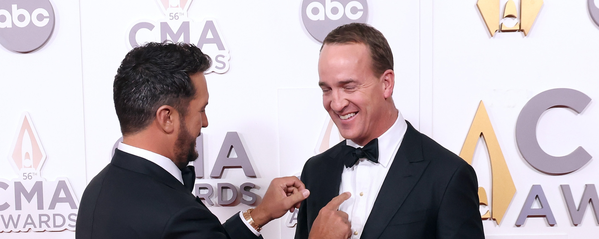 CMA Awards Hosts Luke Bryan & Peyton Manning Look Forward to “Life-Changing Moments”