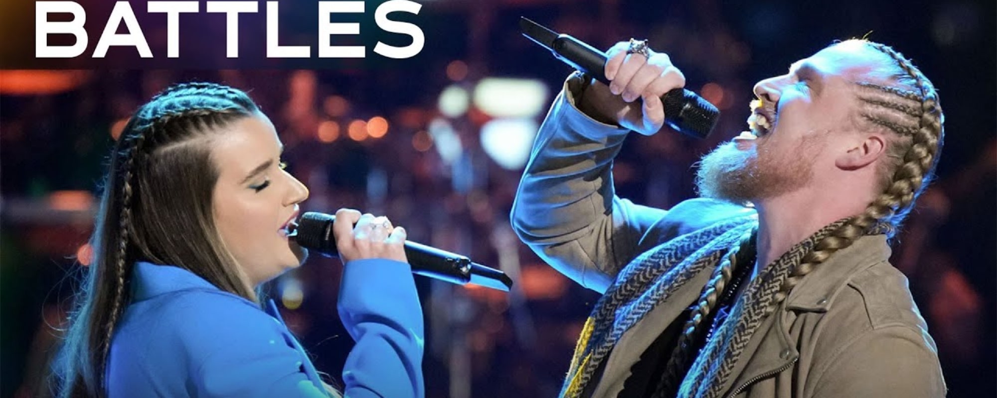 Brailey Lenderman and Huntley Stun ‘The Voice’ Coaches with “Hold My Hand” During the Final Night of Battles
