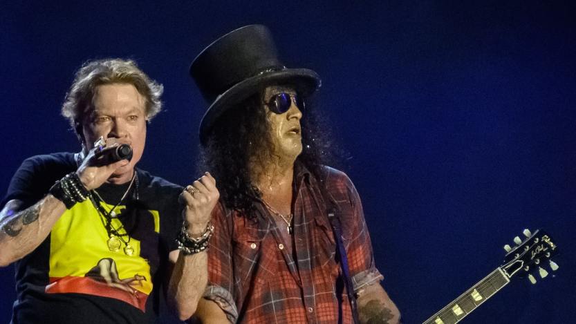 Axl Rose and Slash of Guns N' Roses