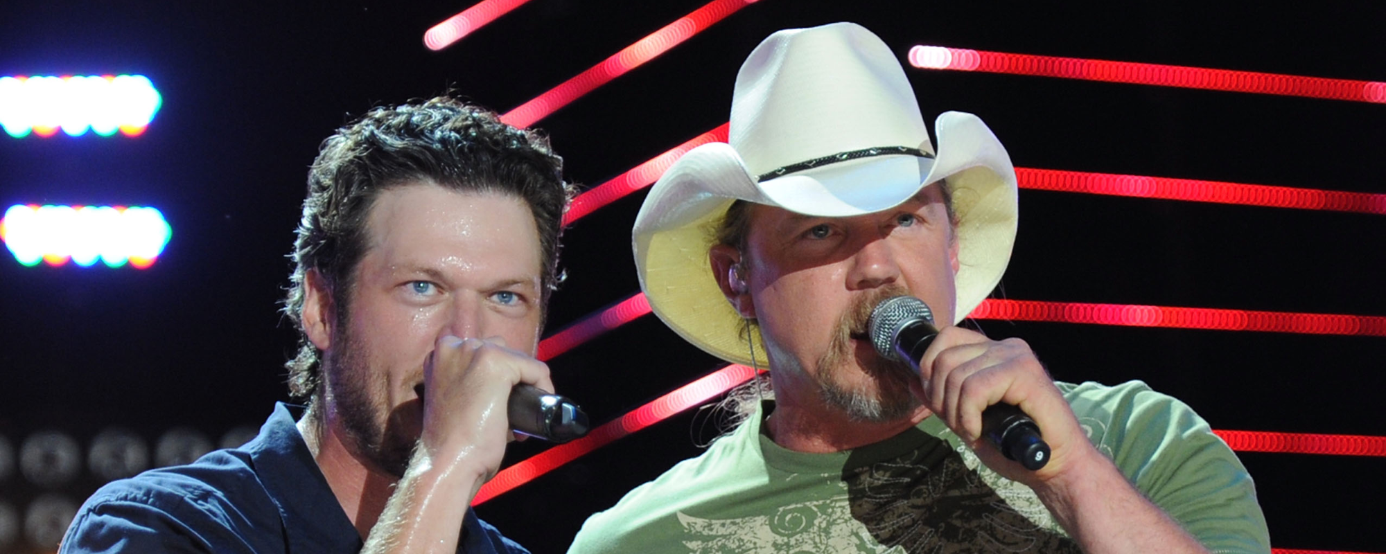 Blake Shelton and Trace Adkins