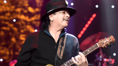 carlos santana performing live onstage
