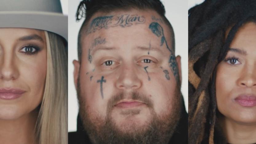 Lainey Wilson, Jelly Roll, and Valerie June in new PSA