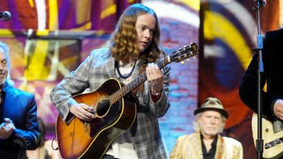 Billy Strings and artists perform onstage for the 22nd Annual Americana Honors & Awards at Ryman Auditorium on September 20, 2023 in Nashville, Tennessee.