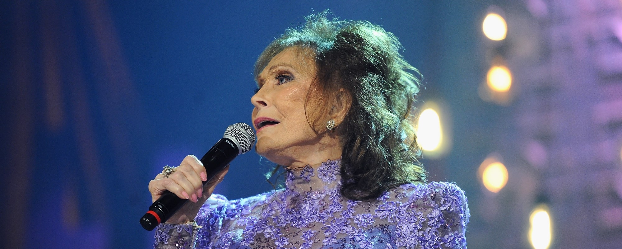Loretta Lynn performs onstage at the 13th annual Americana Music Association Honors and Awards Show at the Ryman Auditorium on September 17, 2014 in Nashville, Tennessee.