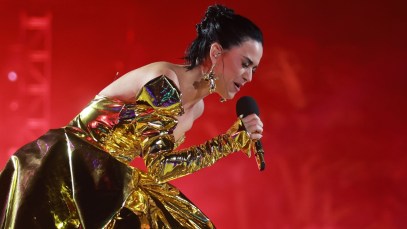 Katy Perry performing