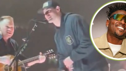 Antonio Brown’s Brutal Burn of NFL Quarterback’s Zach Bryan Duet Has the Internet in Stitches