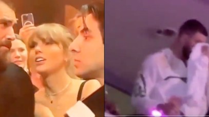Was Travis Kelce Spotted Crying in the Crowd of Taylor Swift’s Eras Tour Concert?