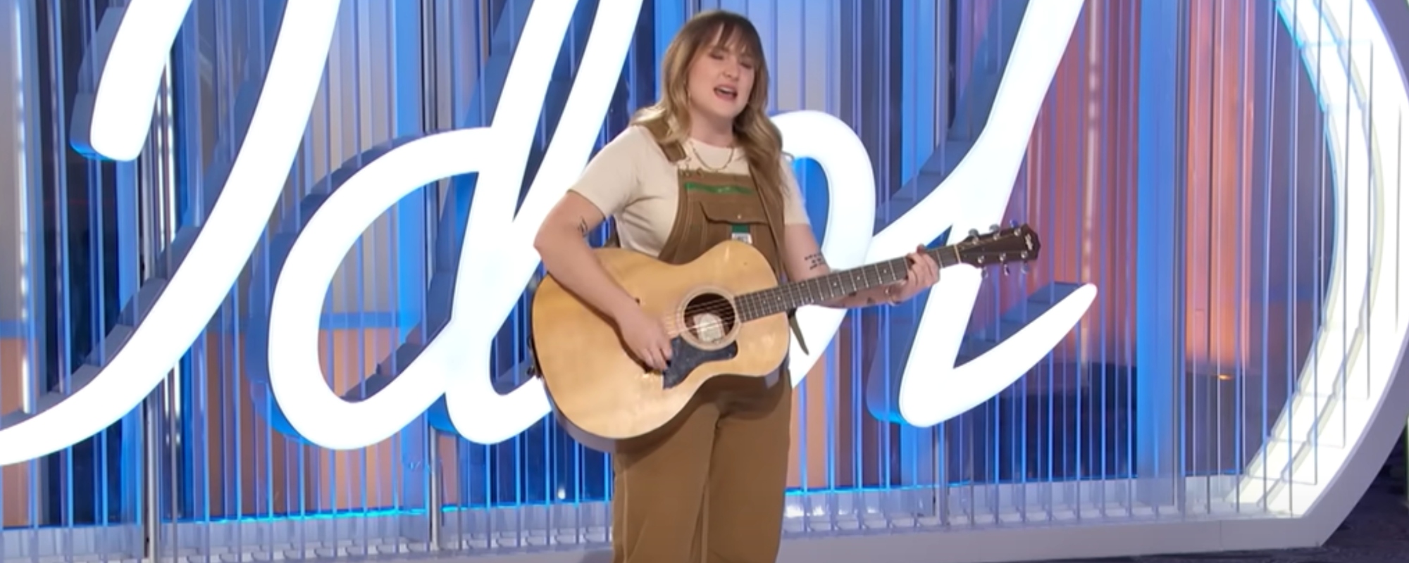 Aniston Pate on American Idol
