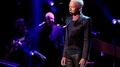 Sting performing live at CMT Giants in 2022