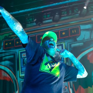 New Found Glory's Jordan Pundik performs at Wet Hot All American Summer Tour in Nashville, 2023