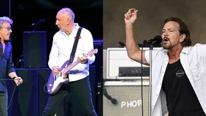 Watch Pearl Jam’s Eddie Vedder Rock Out with The Who at the U.K. Legends’ Concert Wednesday in London