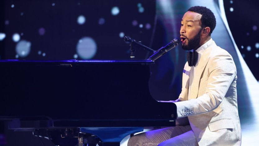 'The Voice' coach John Legend performs in El Salvador.