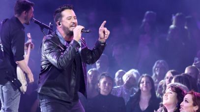 Luke Bryan performs at the CMA Awards in November 2023.