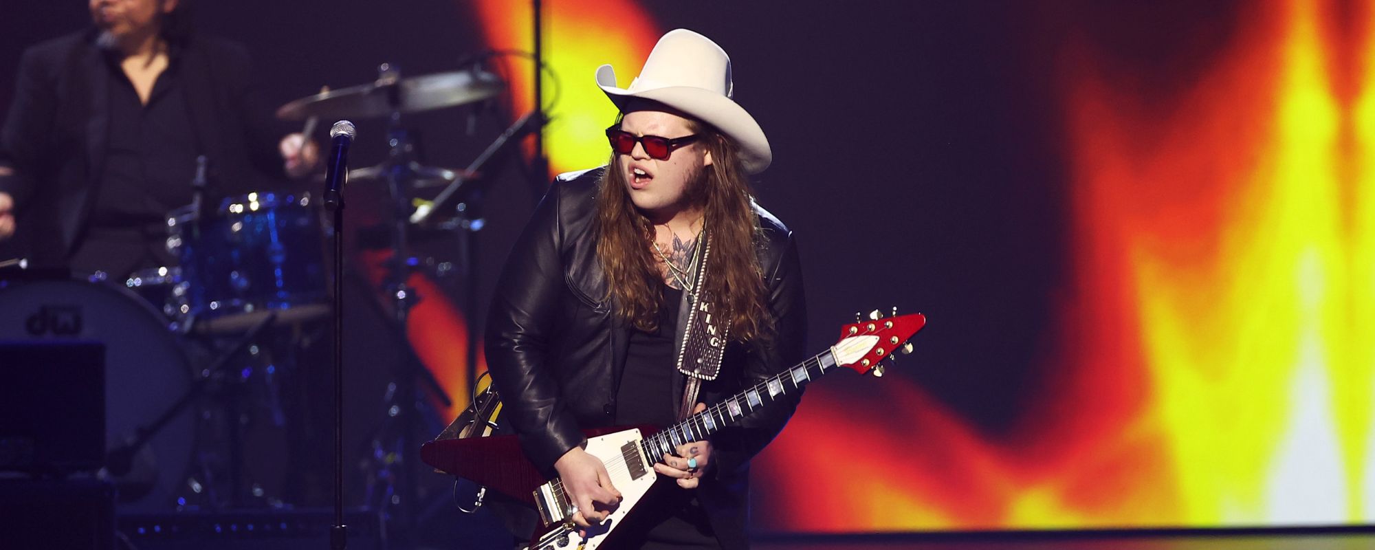 Marcus King honors Jon Bon Jovi during GRAMMY week.