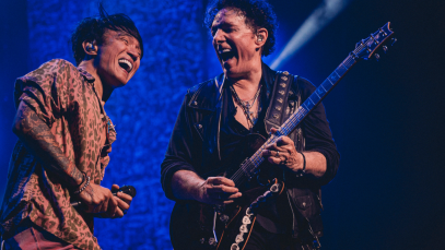 journey performing live onstage