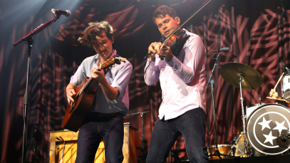 old crow medicine show performing live onstage