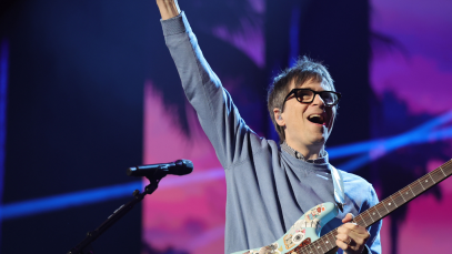weezer performing live onstage