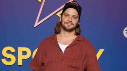 Luke Grimes visits Spotify House during CMA Fest 2023 - Day 3 at Ole Red on June 10, 2023 in Nashville, Tennessee.