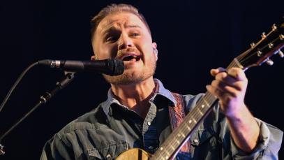 Zach Bryan performs at The Chelsea at The Cosmopolitan of Las Vegas on February 09, 2024 in Las Vegas, Nevada.