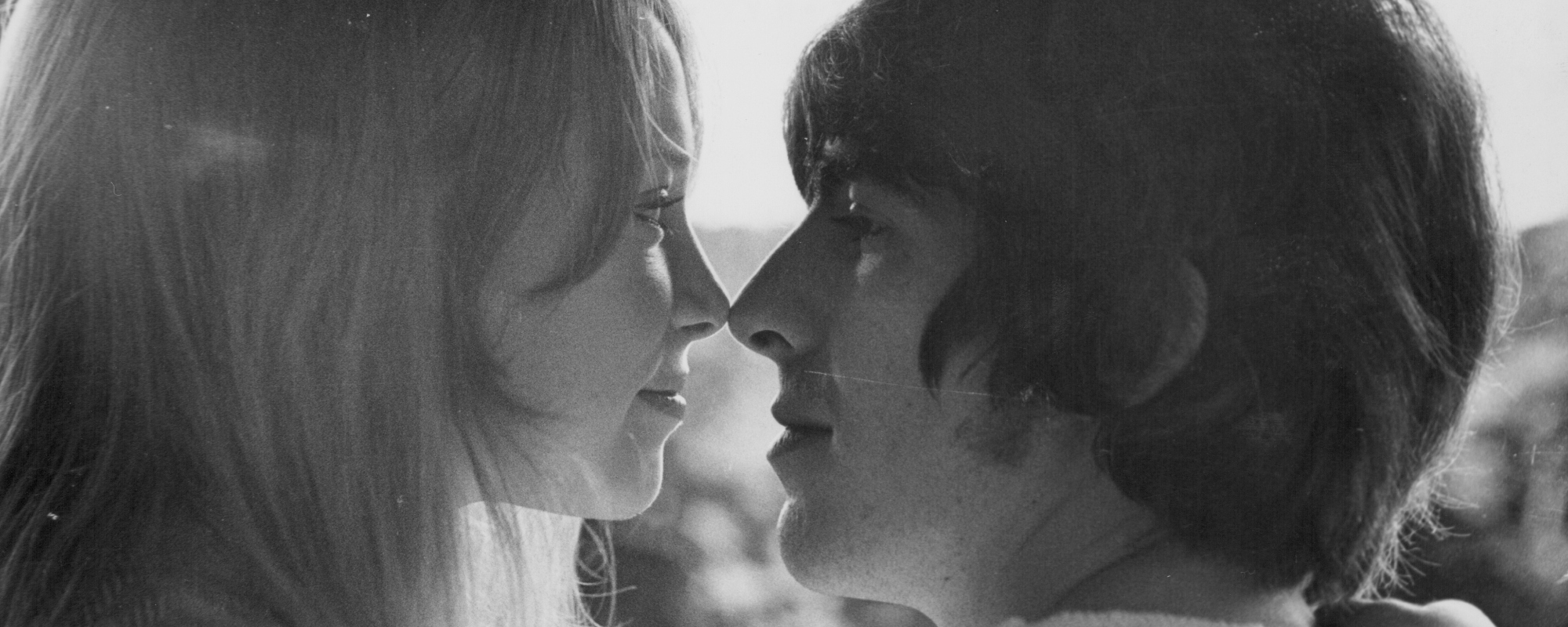 Pattie Boyd and George Harrison