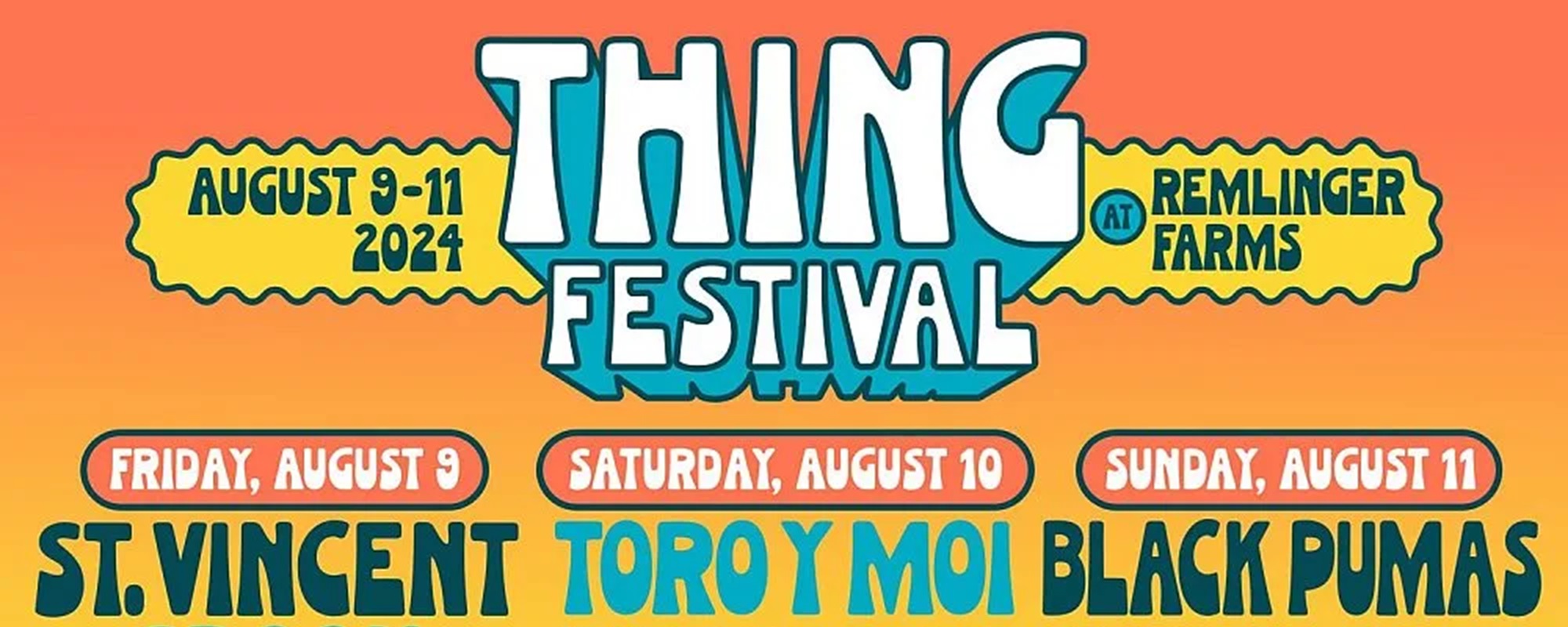THING Festival 2024 Lineup courtesy of @thingpnw on Instagram