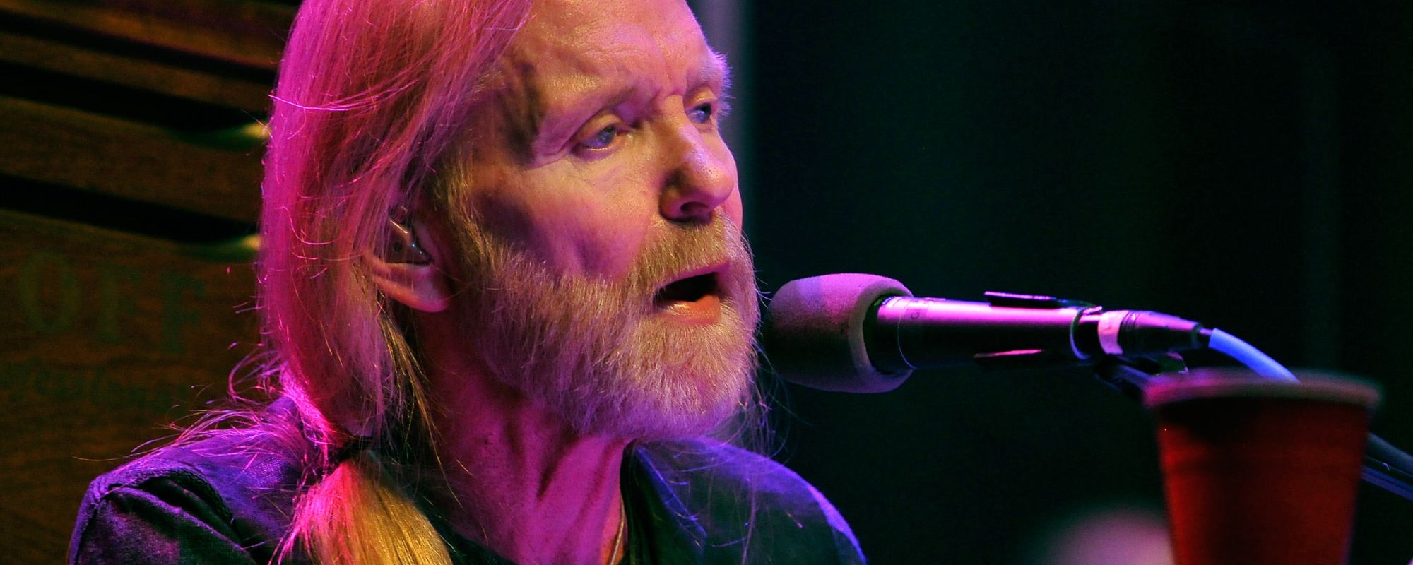 Gregg Allman singing