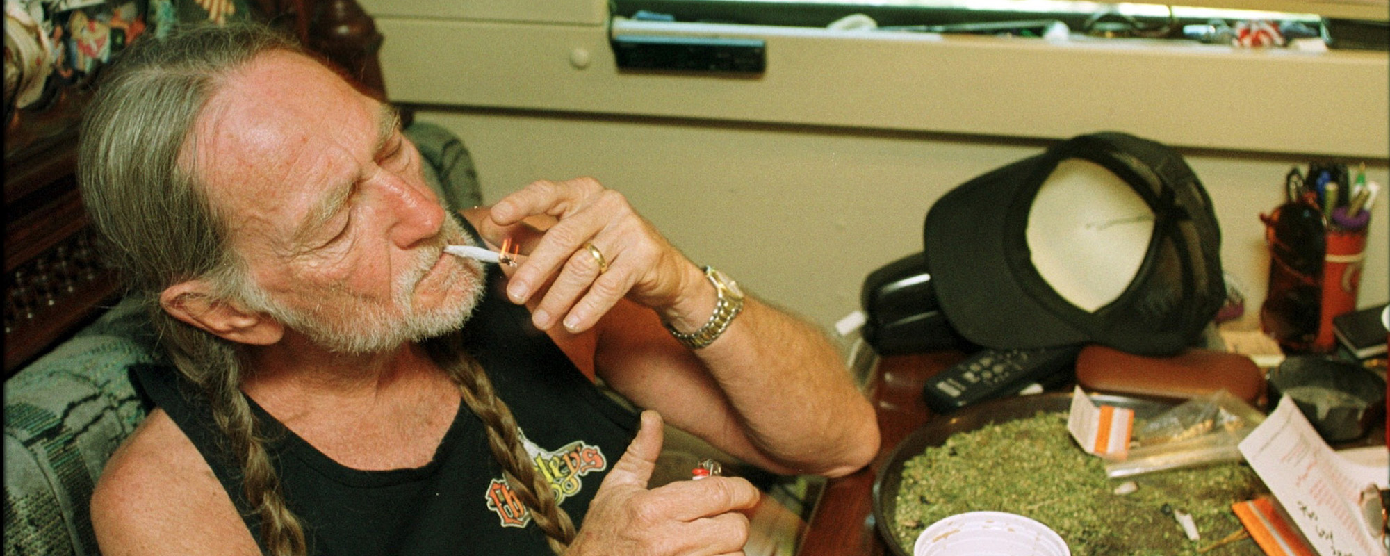 3 Songs Willie Nelson Wrote About Weed