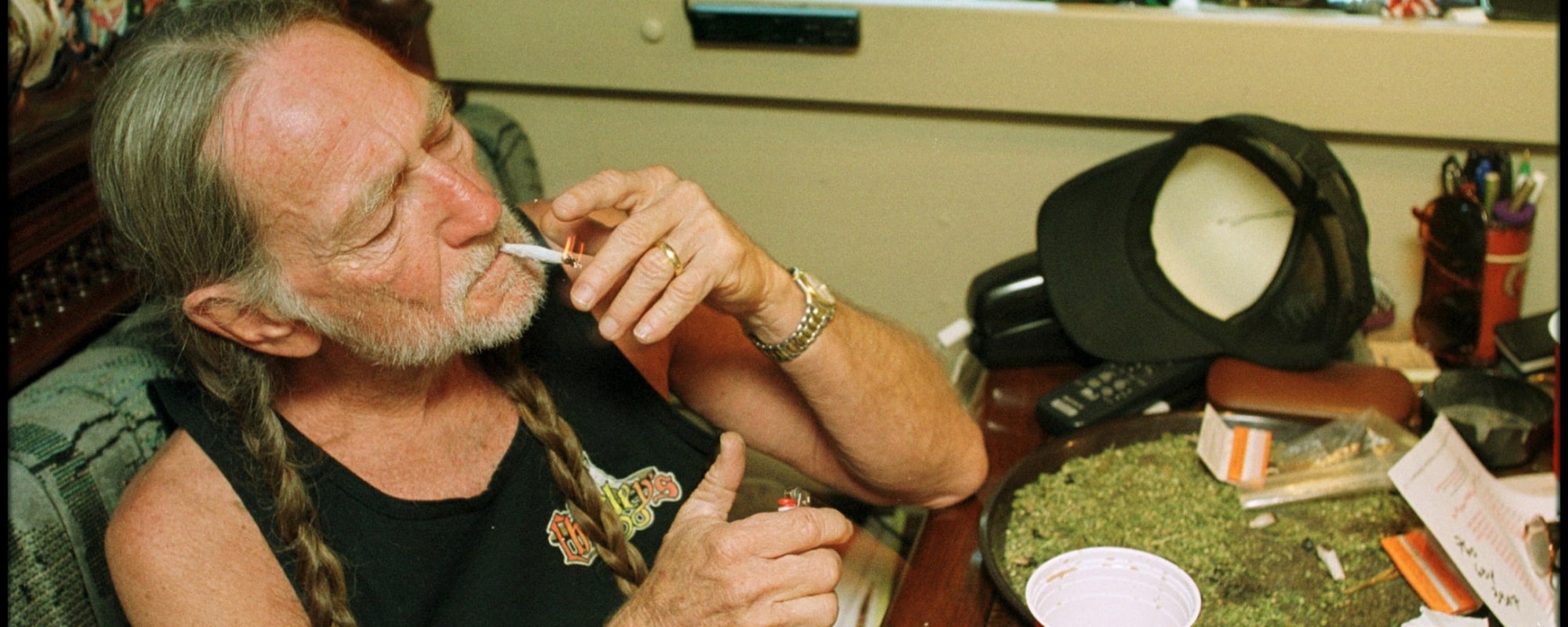 The vibe we're setting with the country 4/20 playlist.