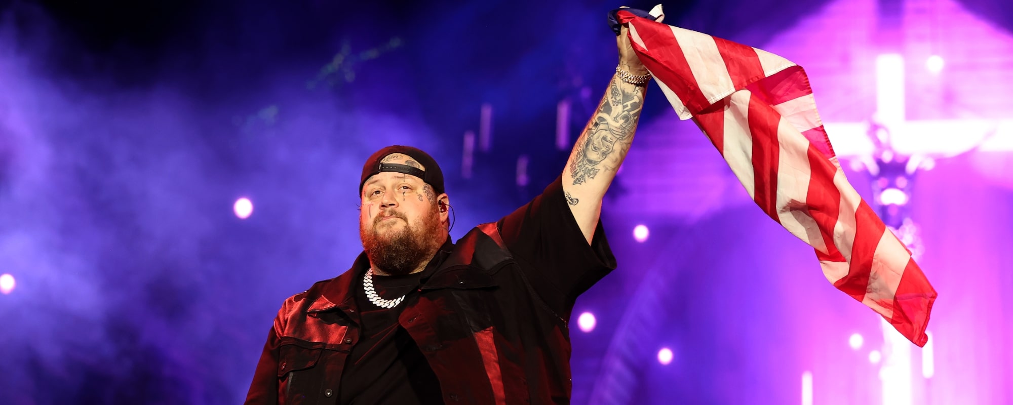 Jelly Roll covered Should've been a cowboy with T-Pain at Stagecoach