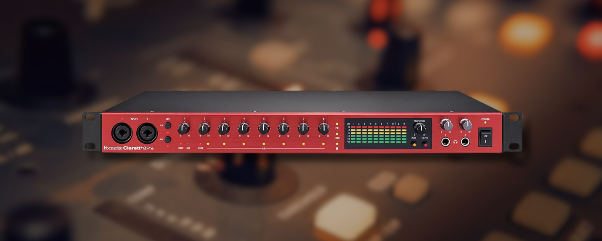Focusrite Clarett+ 8Pre