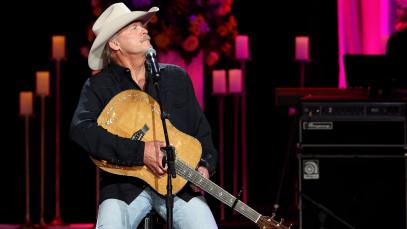 Alan Jackson performs onstage for CMT Coal Miner's Daughter: A Celebration of the Life & Music of Loretta Lynn at Grand Ole Opry on October 30, 2022 in Nashville, Tennessee.