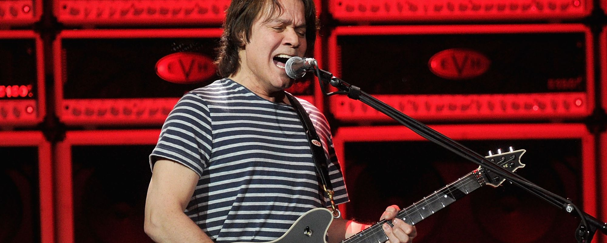 Eddie Van Halen performing